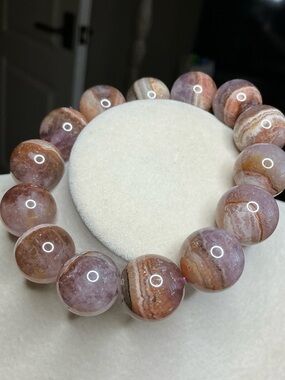 Amethyst/Sunstone/Crazy Lace 15mm (more sunstone)